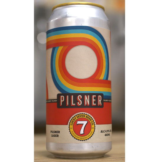 Artwork for Lucky 7 Pilsner by Lucky 7 Beer Co
