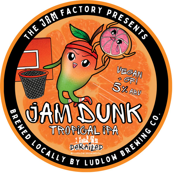 Jam Dunk beer artwork