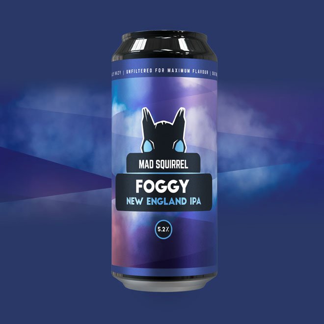 Foggy beer artwork