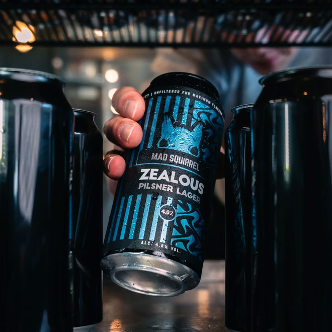 Zealous beer artwork