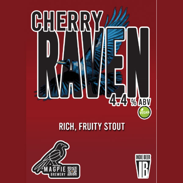 Cherry Raven beer artwork