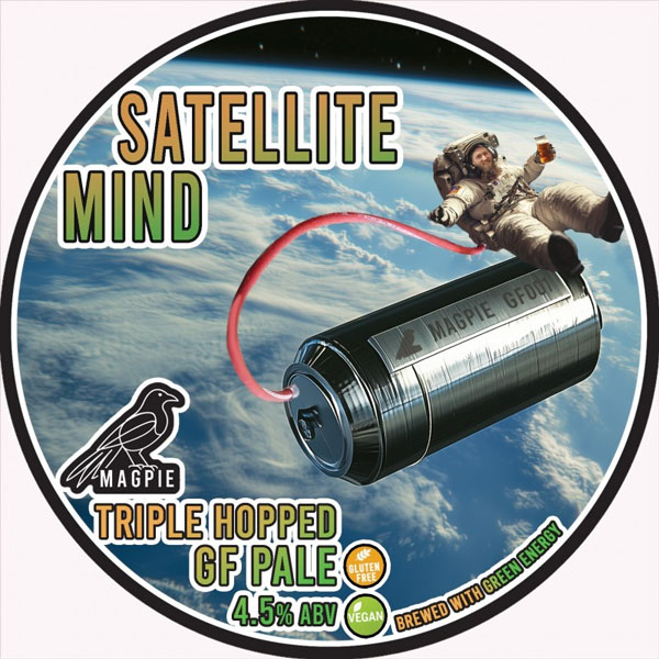 Satellite Mind beer artwork
