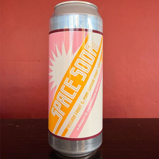 Space Soda: Passion Fruit & Pink Guava beer artwork