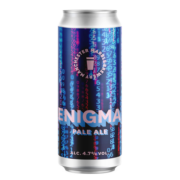 Enigma beer artwork