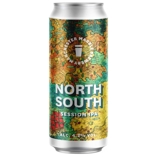 North South beer artwork