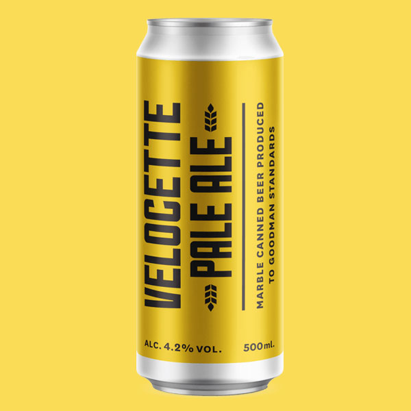 Velocette beer artwork