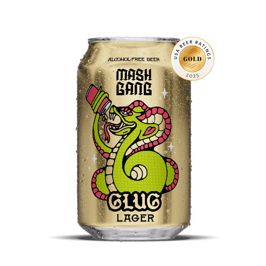 Glug beer artwork