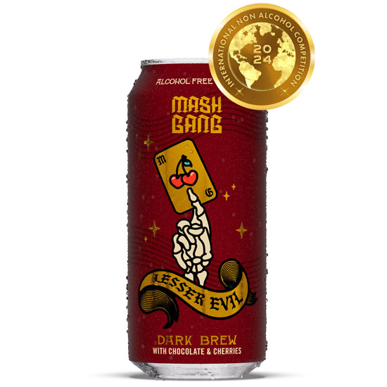 Lesser Evil beer artwork