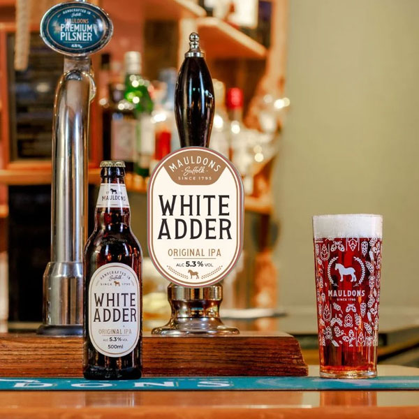 White Adder beer artwork