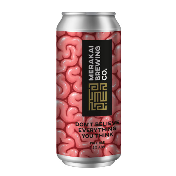 Don't Believe Everything You Know beer artwork