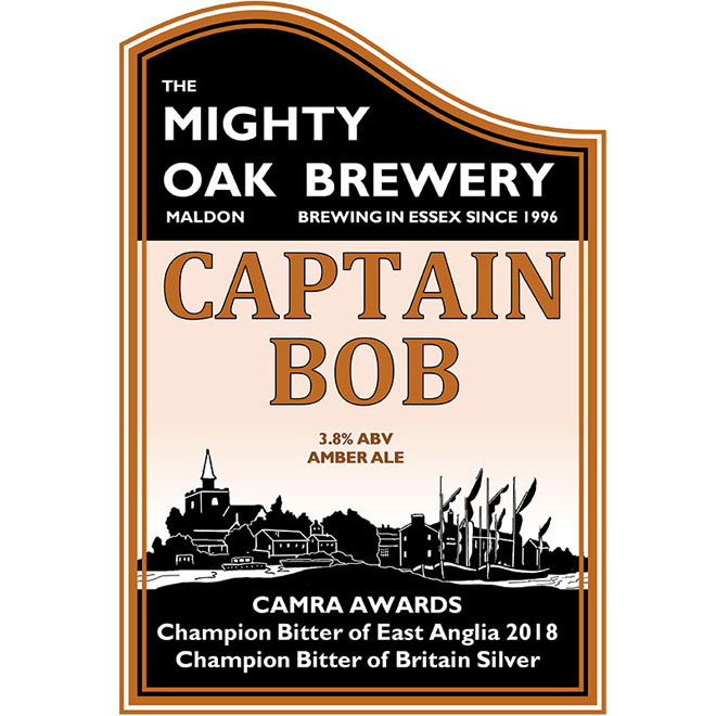Captain Bob beer artwork