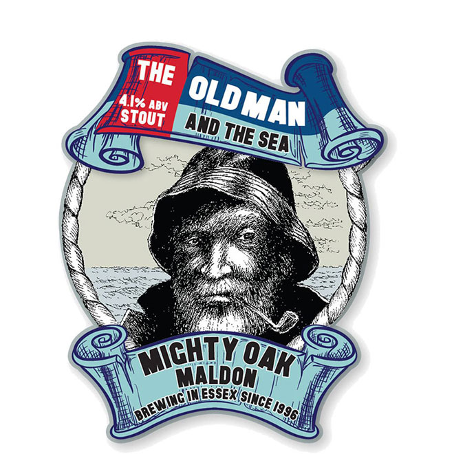 Old Man & The Sea beer artwork
