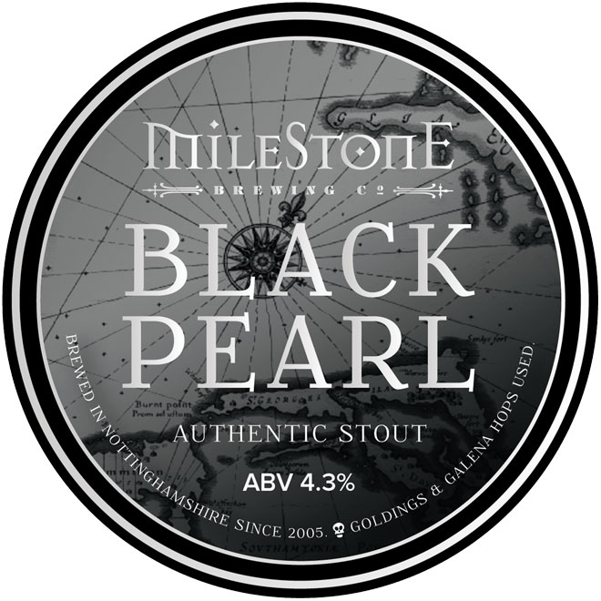 Black Pearl beer artwork