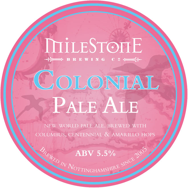 Colonial Pale Ale beer artwork