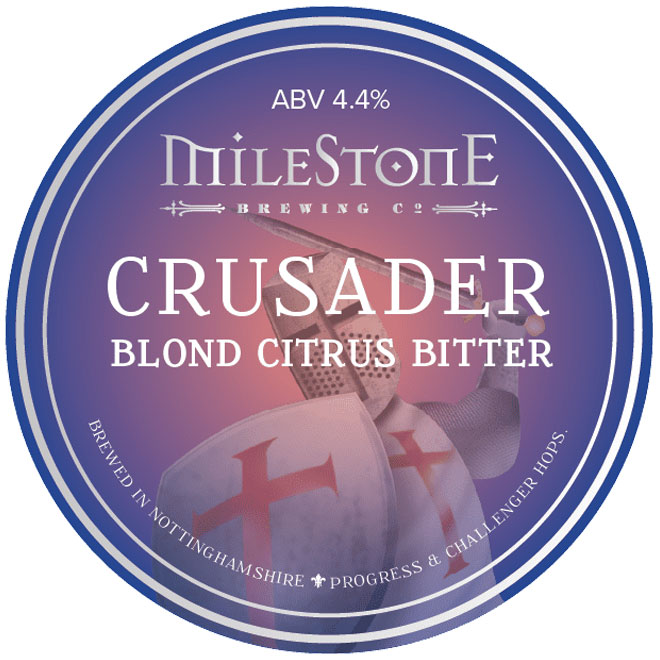 Crusader beer artwork