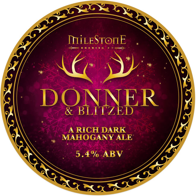 Donner & Blitzed beer artwork