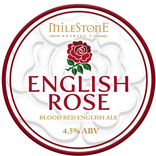 English Rose beer artwork