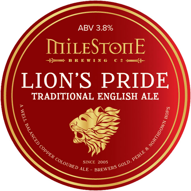Lion's Pride beer artwork