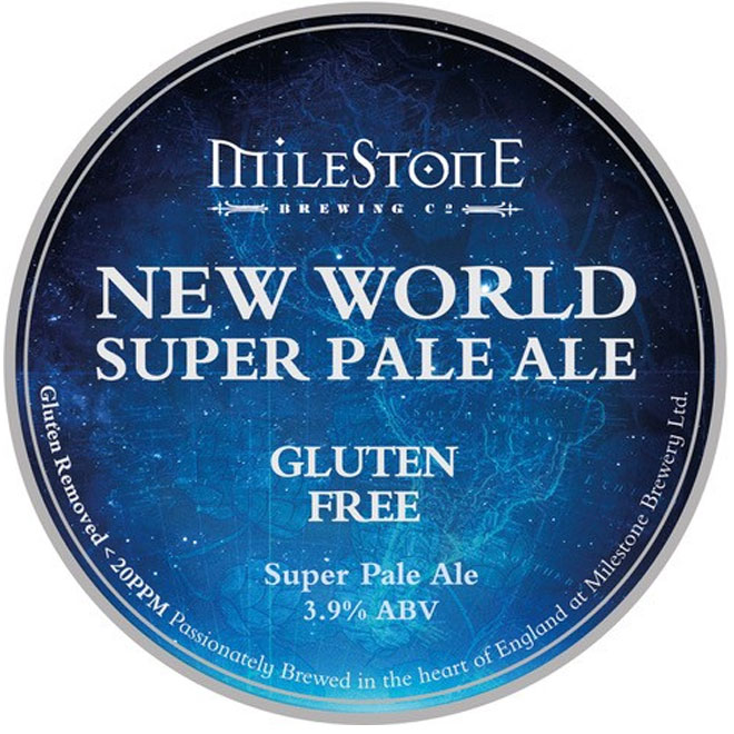 New World Super Pale beer artwork