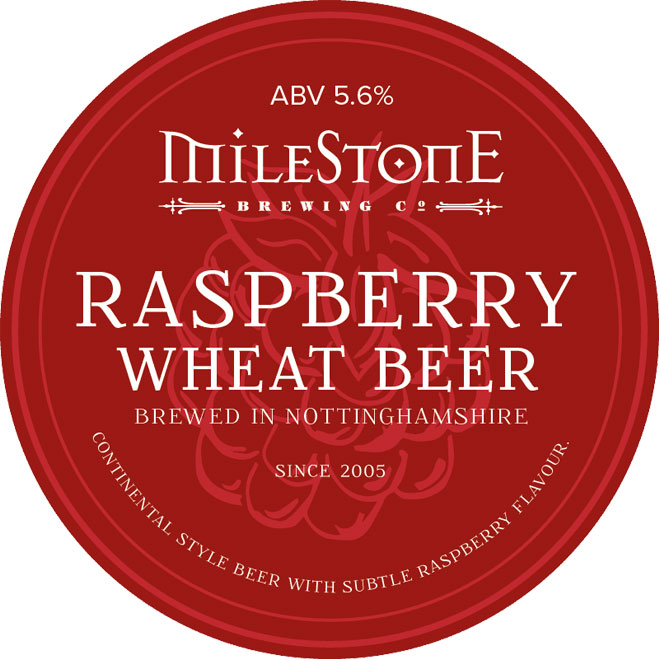 Raspberry Wheat Beer beer artwork