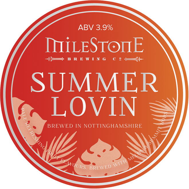 Summer Lovin beer artwork