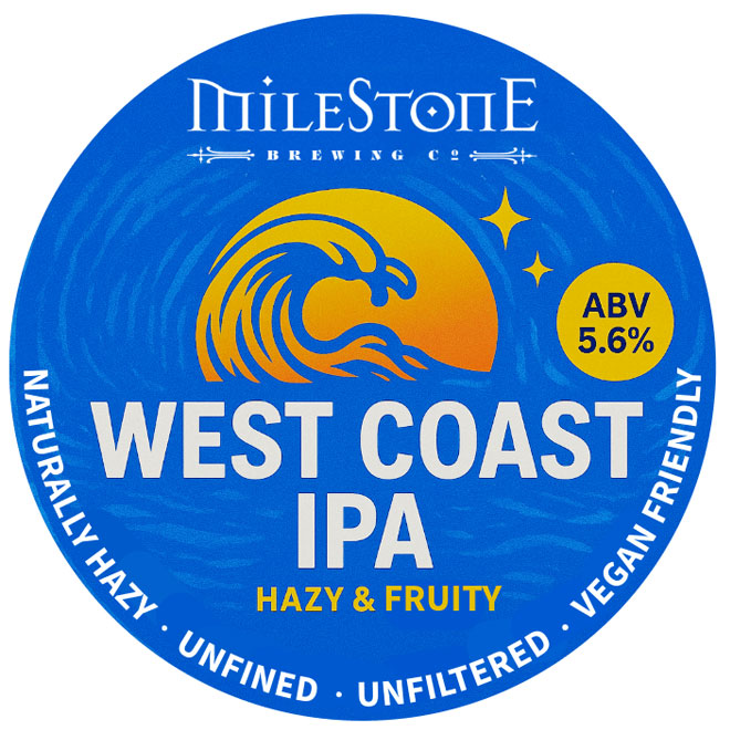 West Coast IPA beer artwork