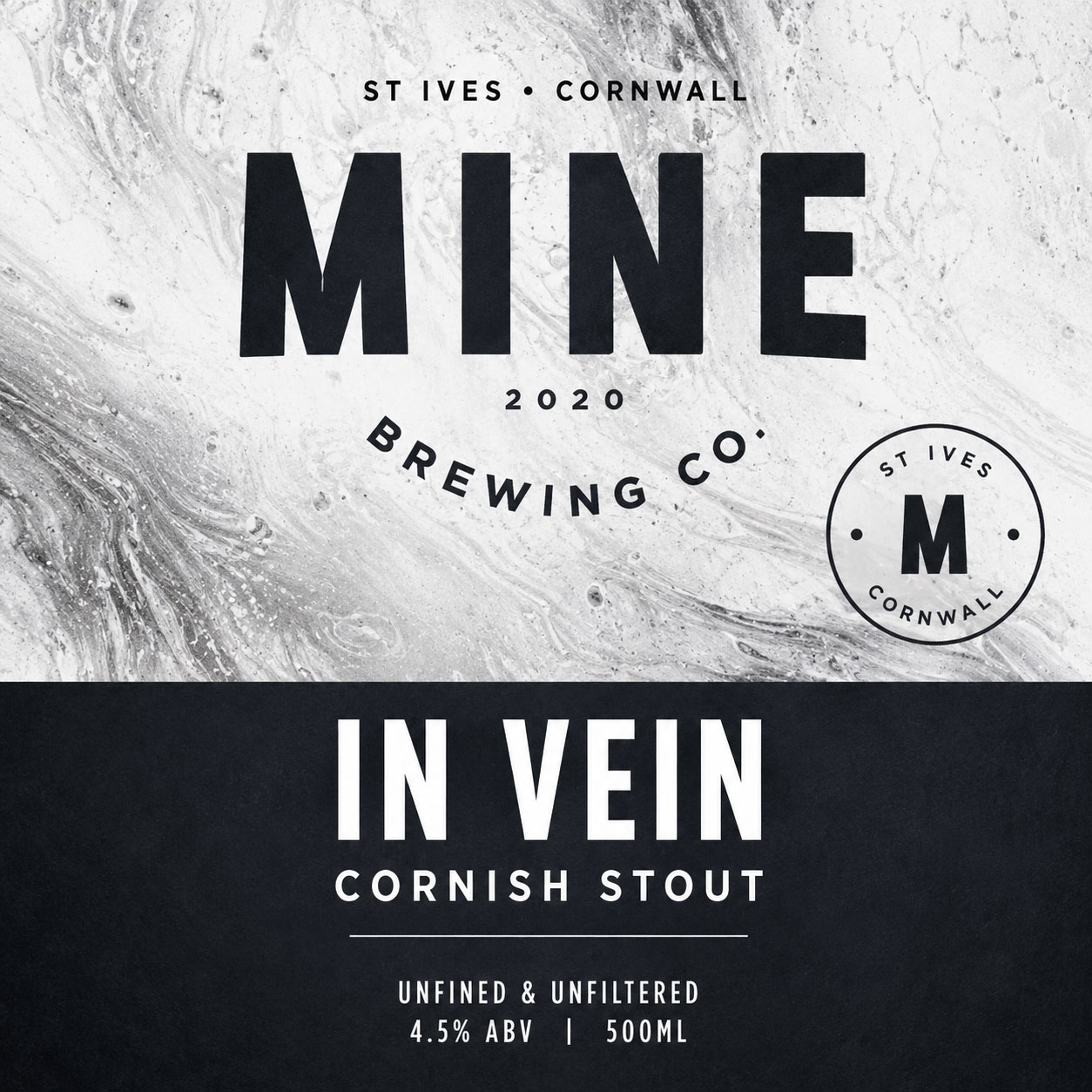 In Vein Stout beer artwork