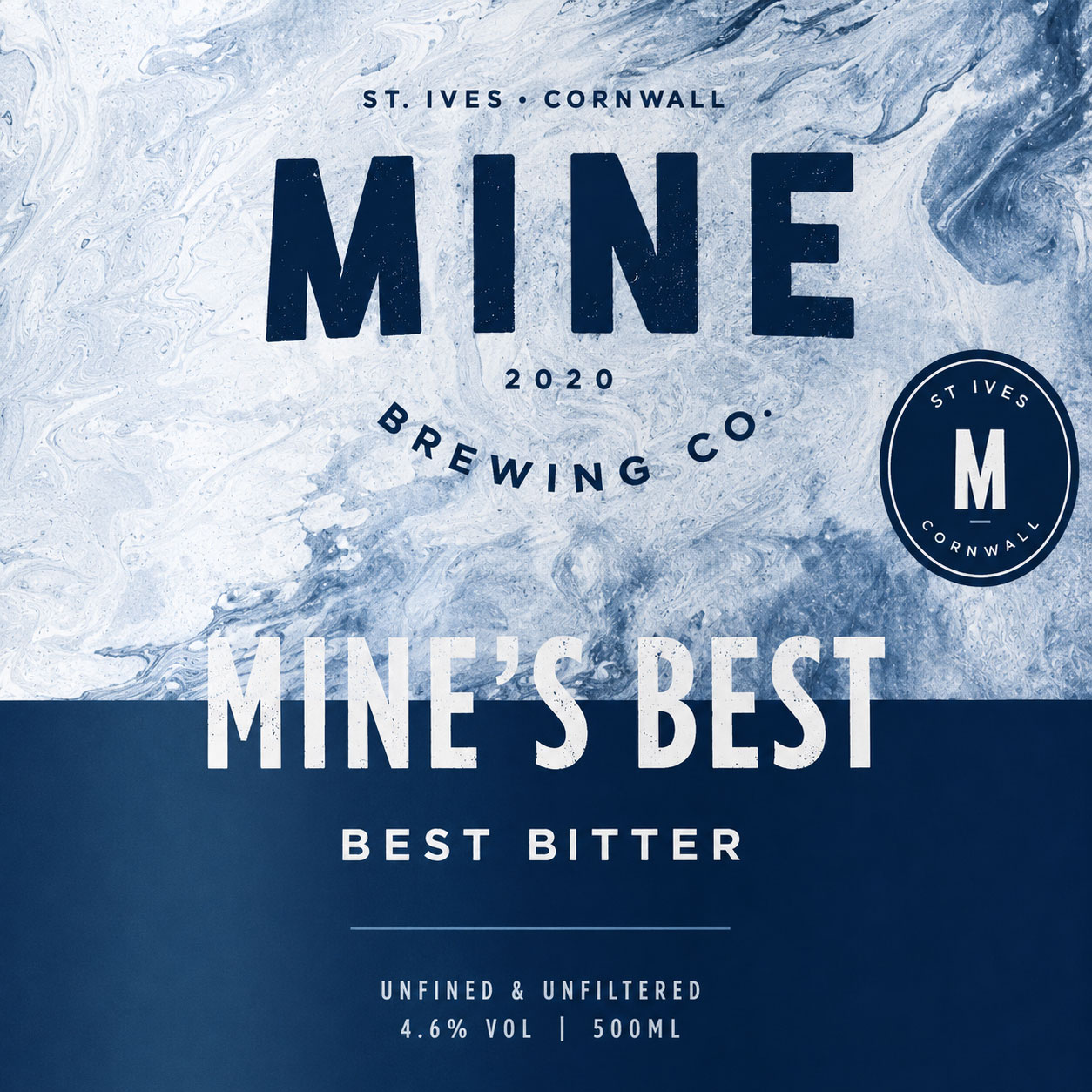 Mine's Best Bitter beer artwork