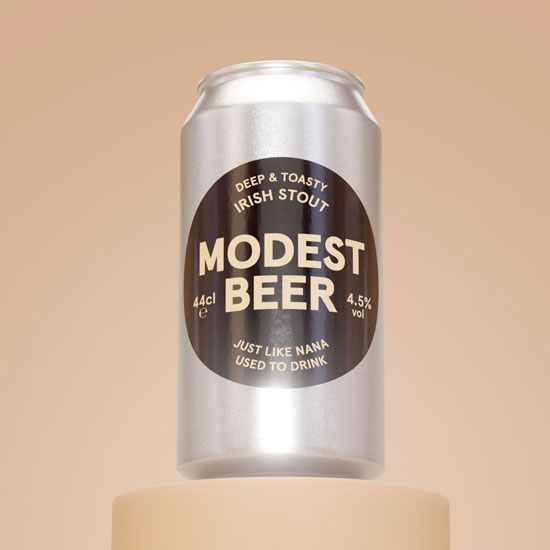 Artwork for Deep & Toasty by Modest Beer