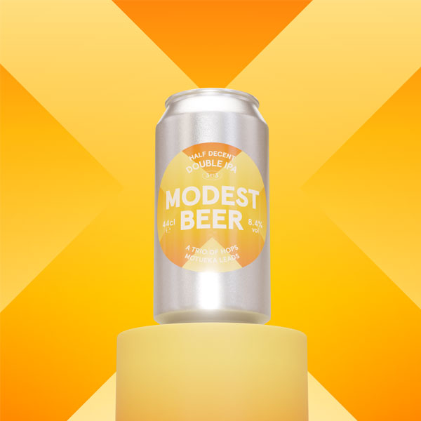 Half Decent DIPA beer artwork