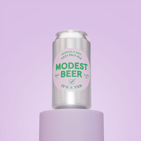 It's A Yes beer artwork