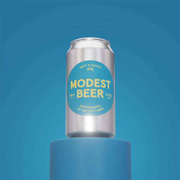 Juicy & Exotic IPA beer artwork