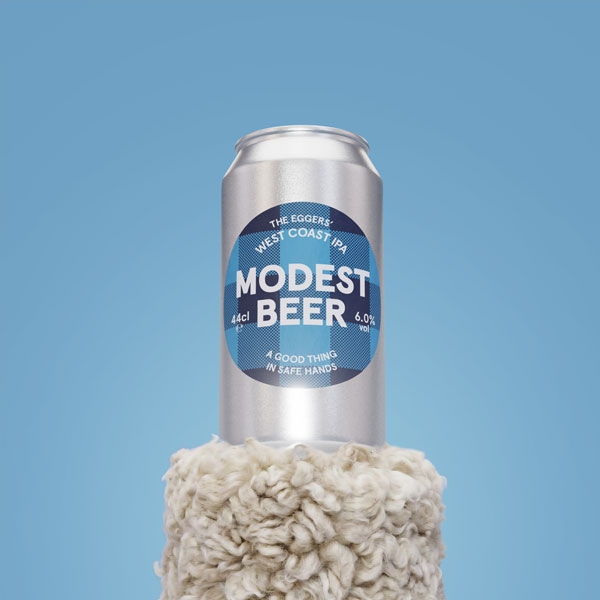 The Eggers' West Coast IPA beer artwork