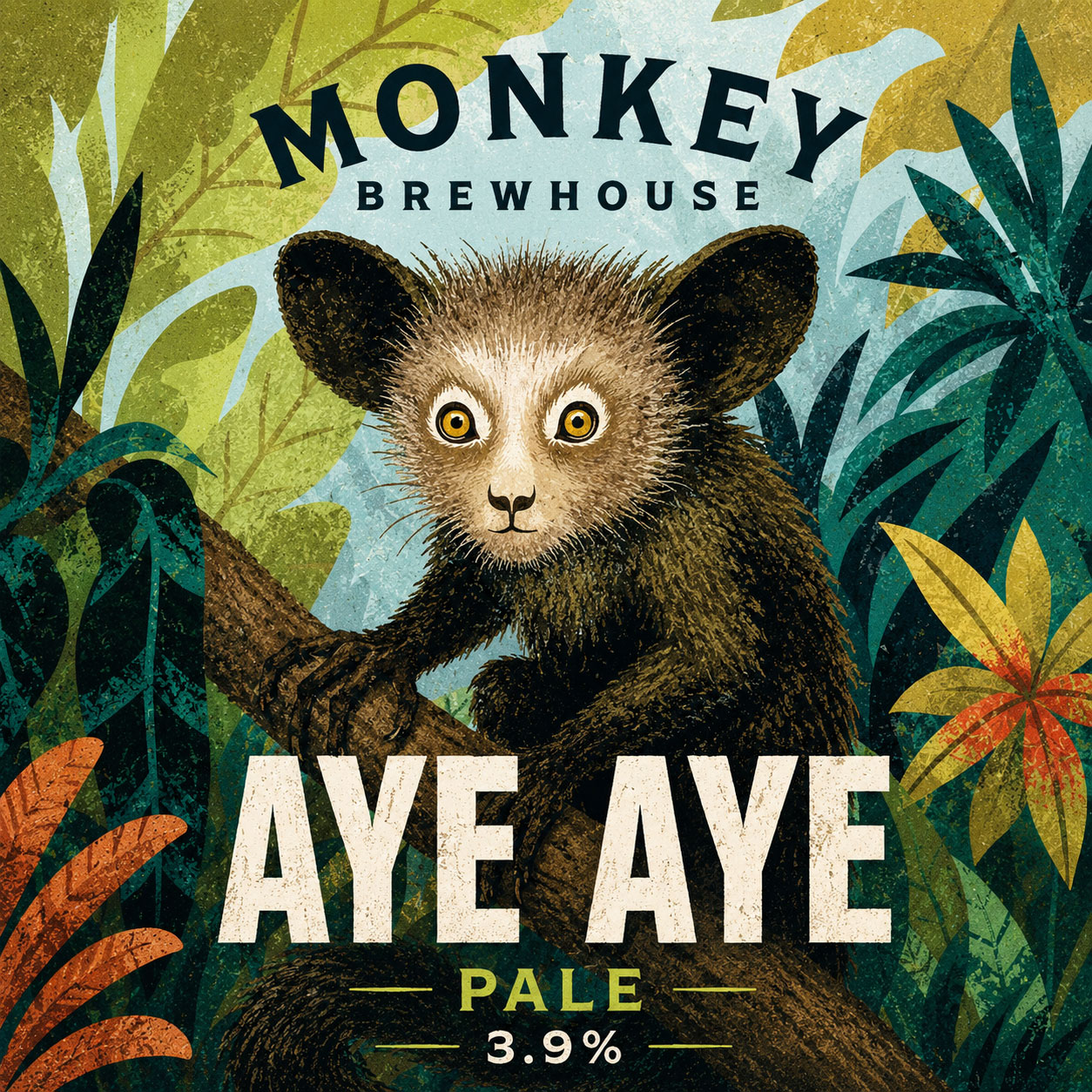Aye Aye beer artwork