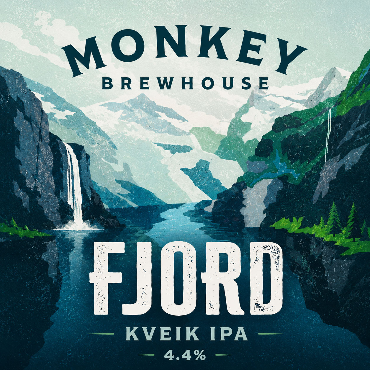 Fjord beer artwork