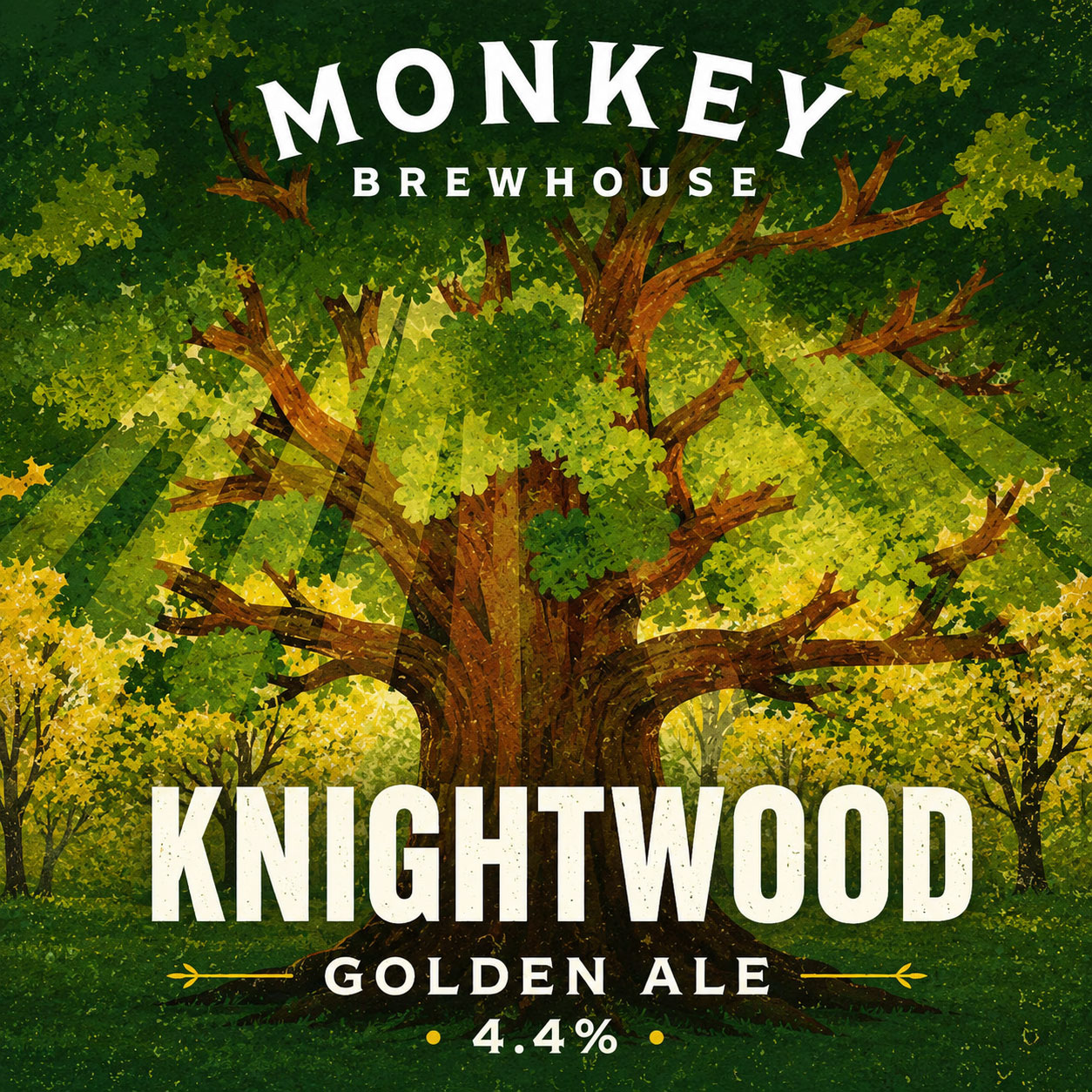 Knightwood beer artwork