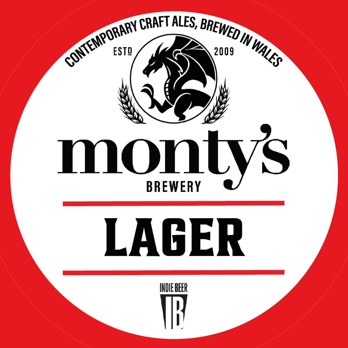 Lager beer artwork