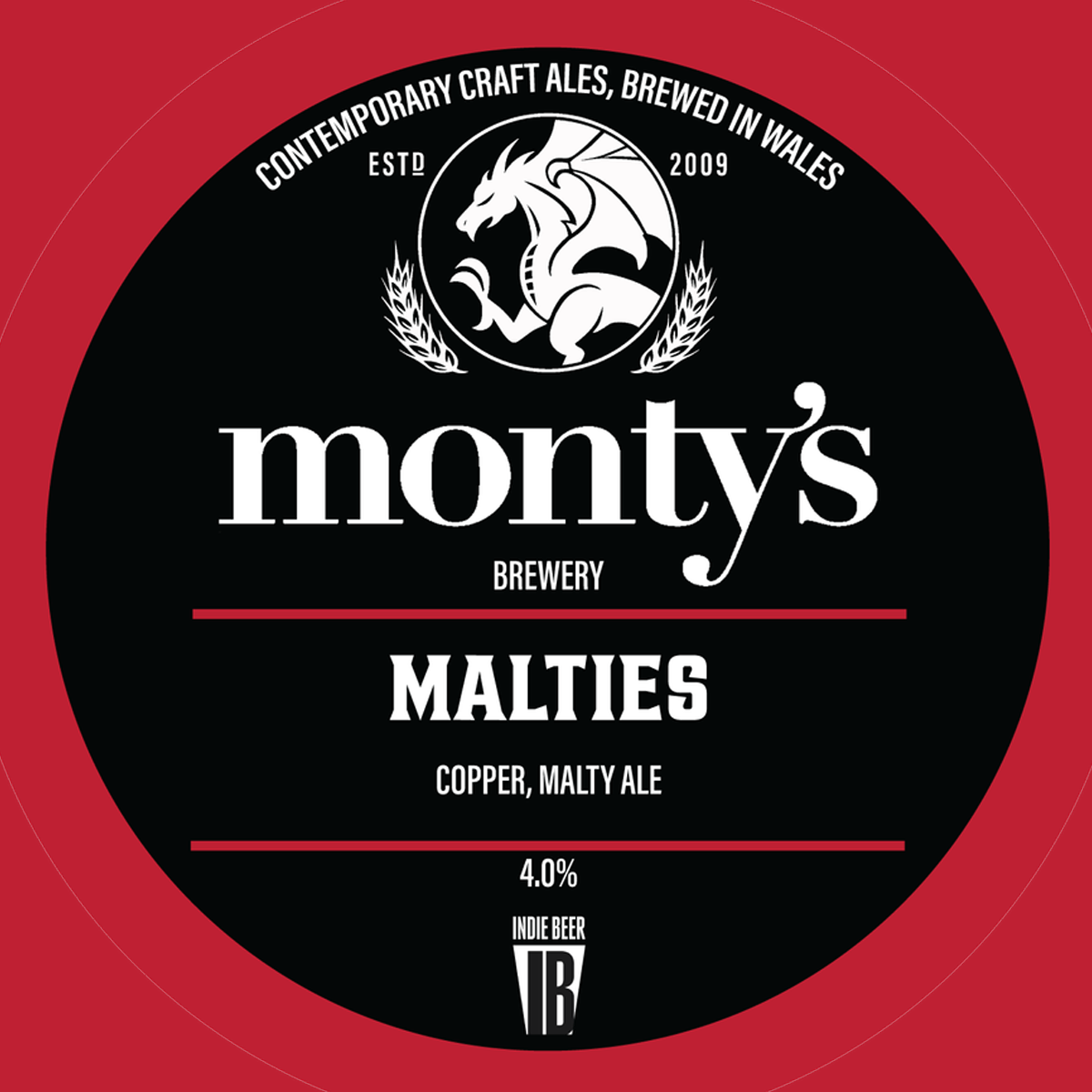 Malties beer artwork