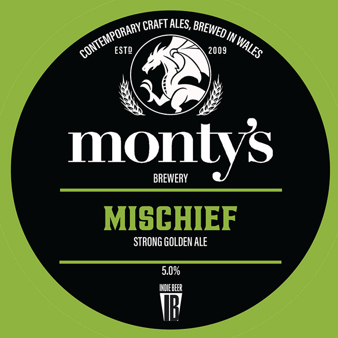 Mischief beer artwork