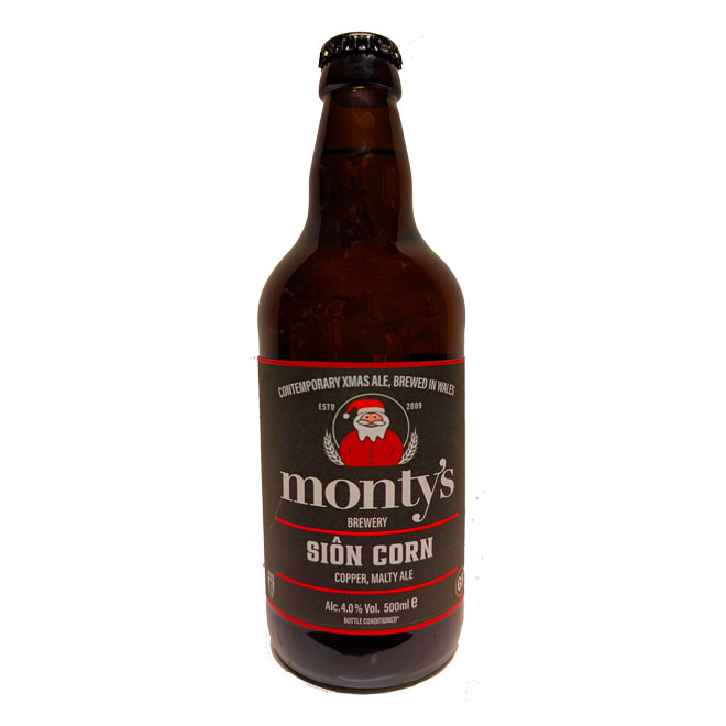 Siôn Corn beer artwork