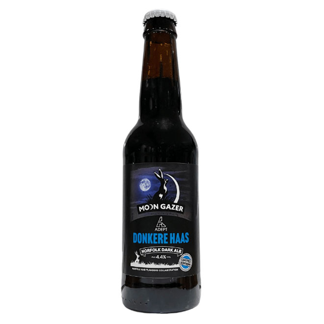 Donkere Haas beer artwork