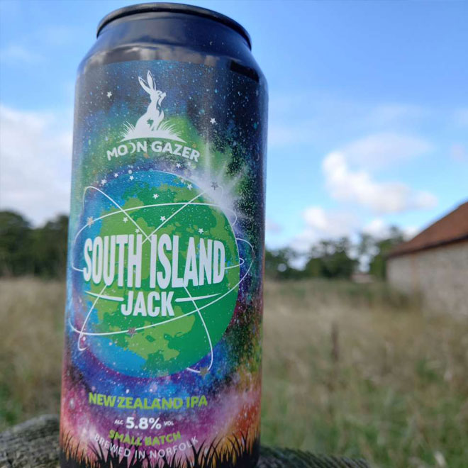 South Island Jack beer artwork