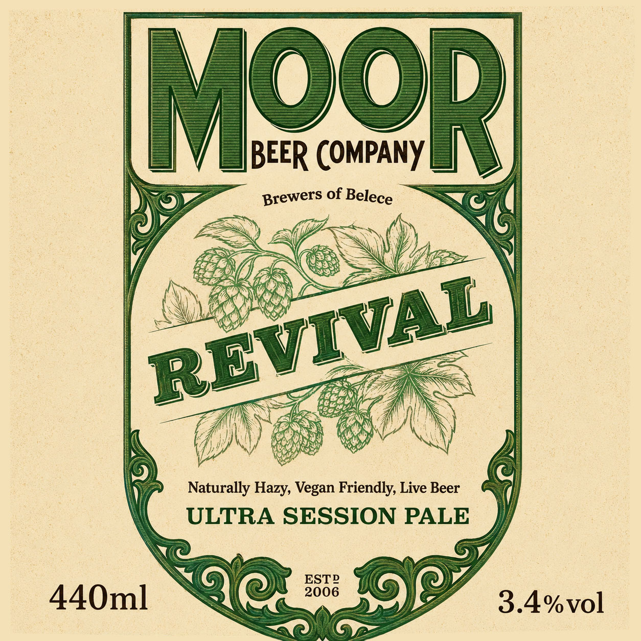Revival beer artwork