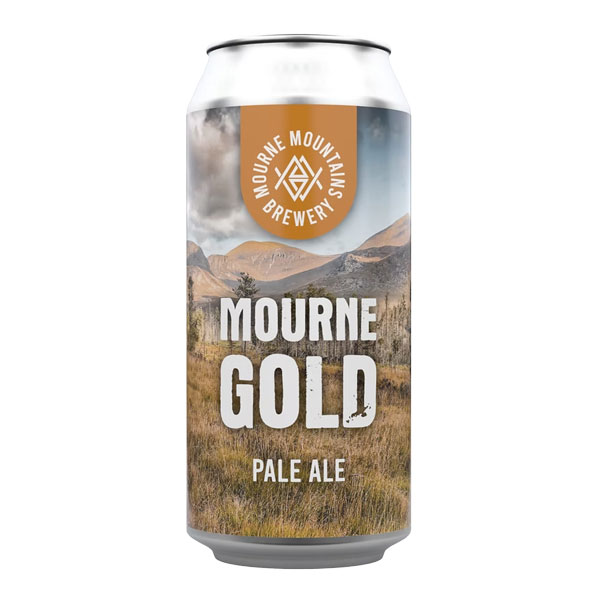 Mourne Gold beer artwork