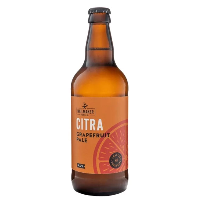 Citra Grapefruit Pale beer artwork
