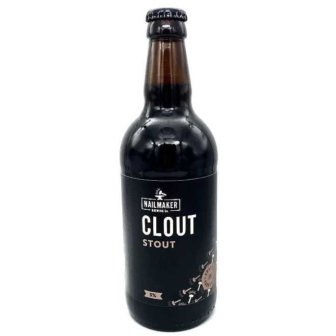 Clout Stout beer artwork