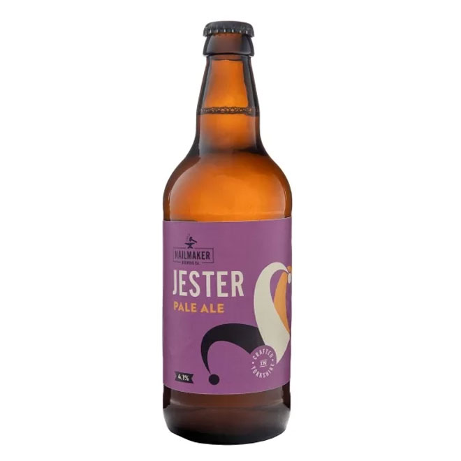 Jester Pale Ale beer artwork