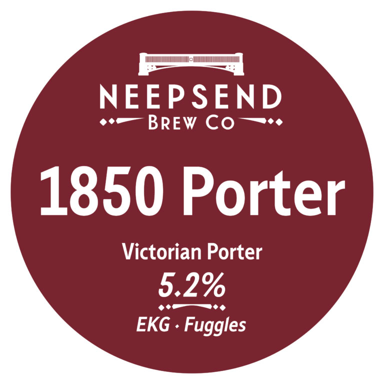 1850 Porter beer artwork