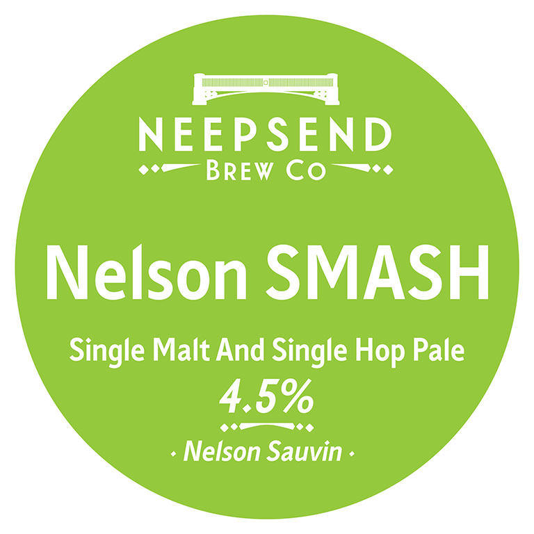 Nelson SMASH beer artwork