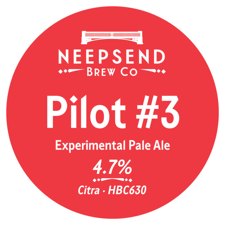 Pilot #3 beer artwork